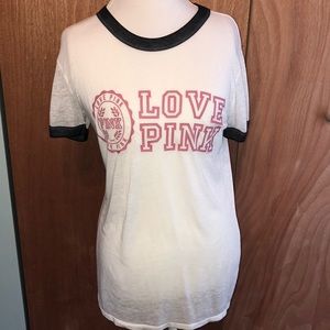 😝PINK😝 Baseball Tee